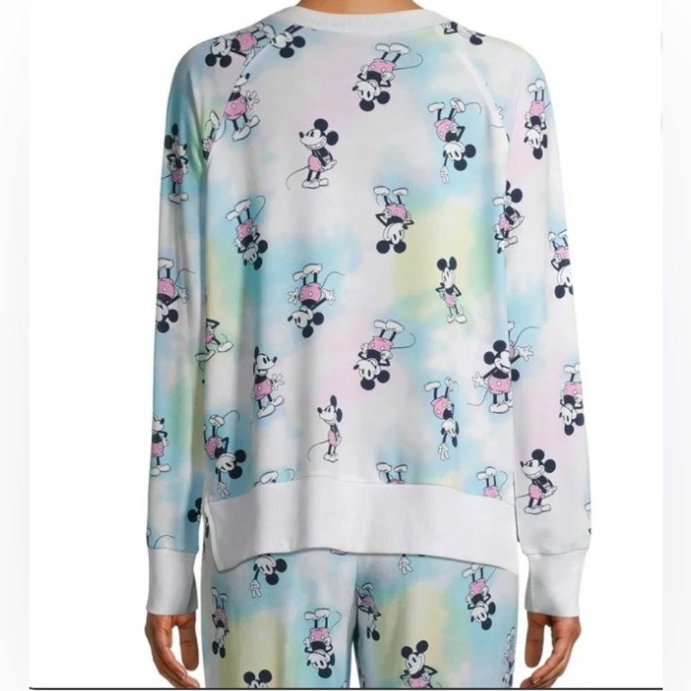 Disney Mickey Mouse All Over Print Long Sleeve Pajama Sleep/ Lounge Set | XL - Picture 6 of 15